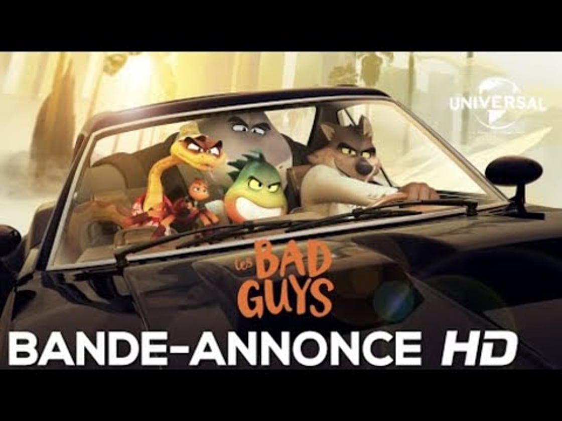 Bande annonce de Les Bad Guys (VF)