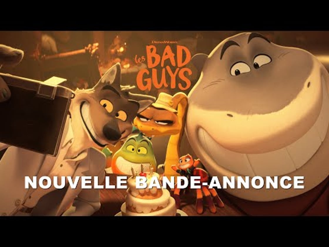 Bande annonce de Les Bad Guys (VF)