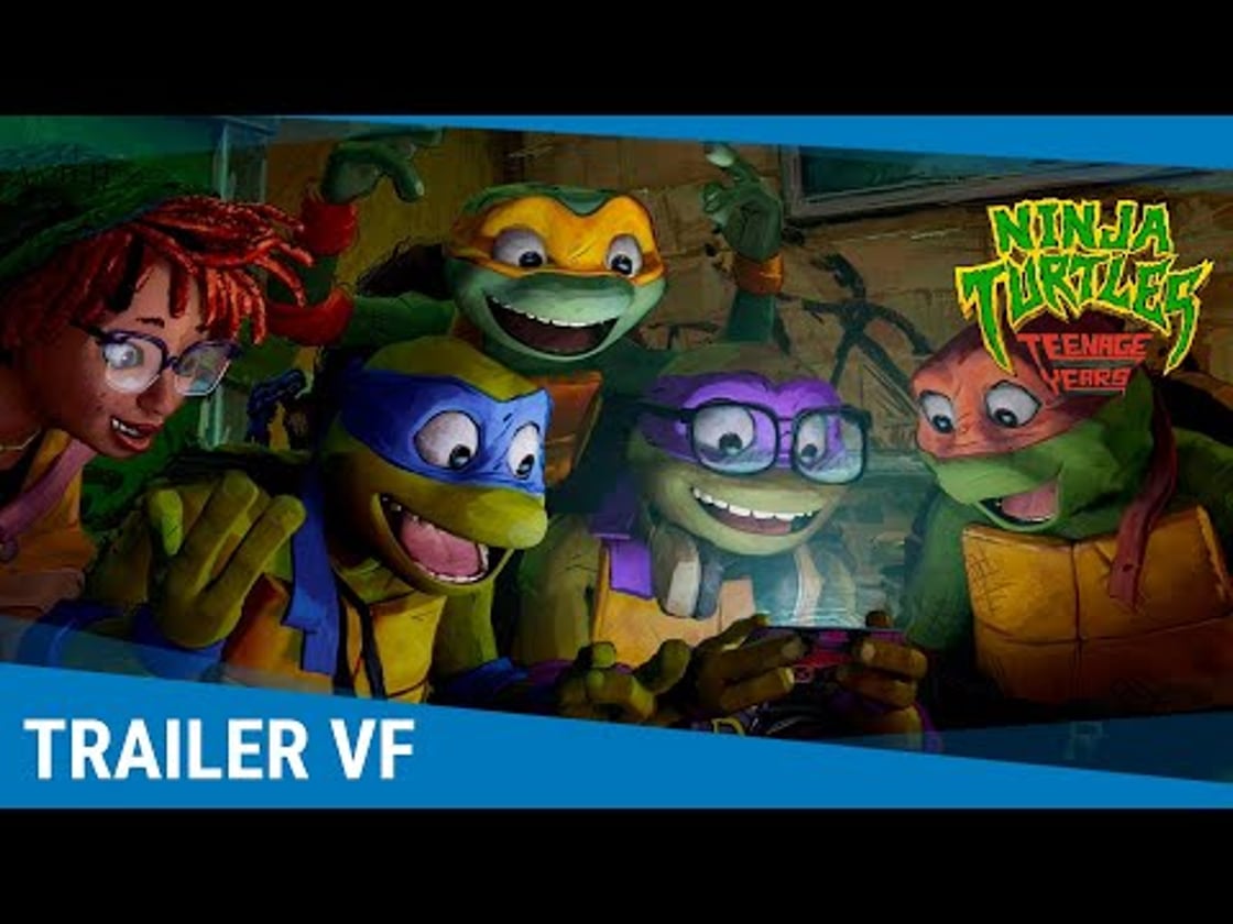 Bande annonce de Ninja Turtles - Teenage years (VF)