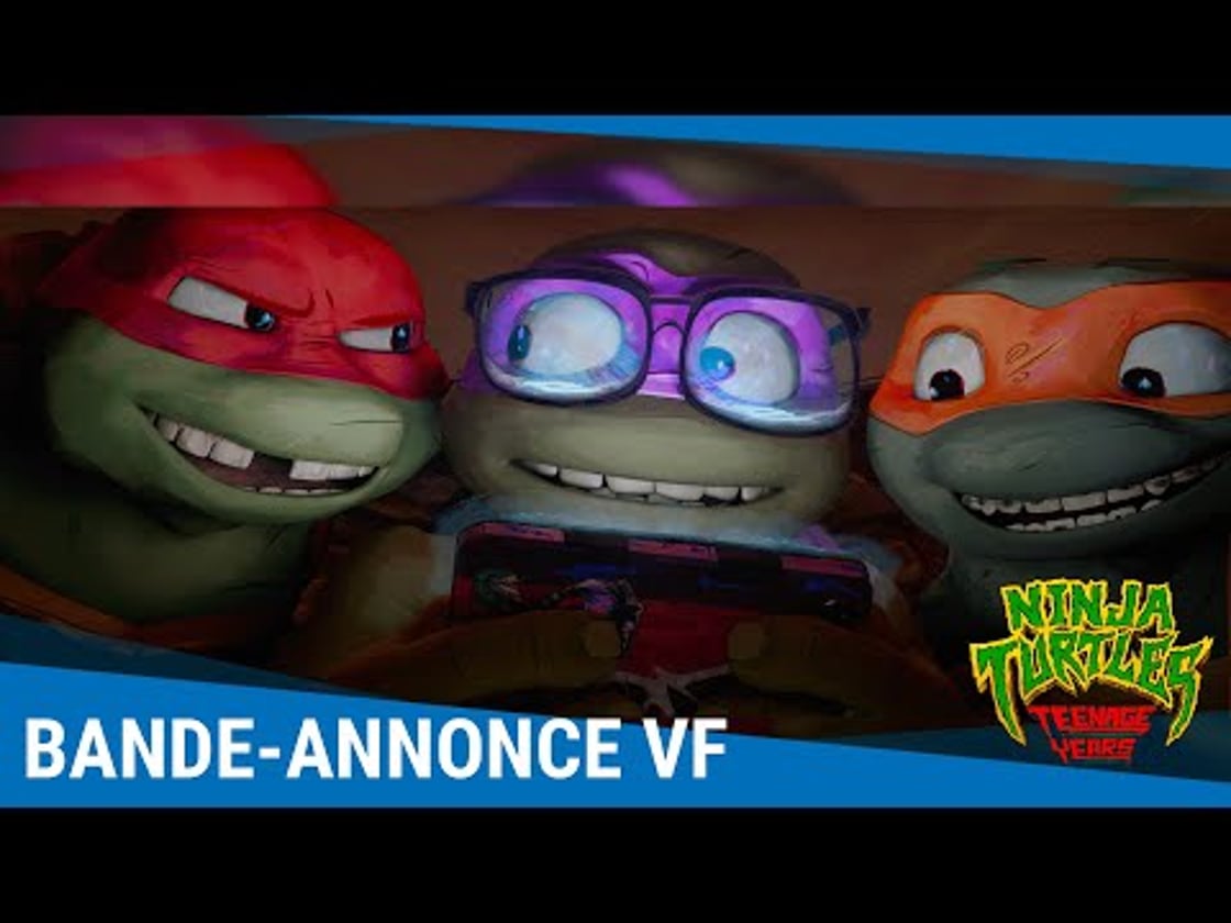 Bande annonce de Ninja Turtles - Teenage years (VF)