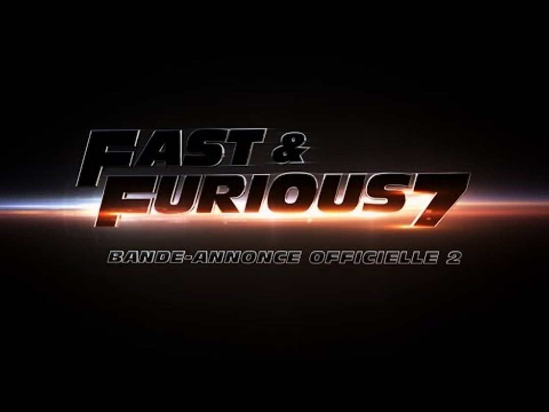 Bande annonce de Fast & Furious 7 (VF)