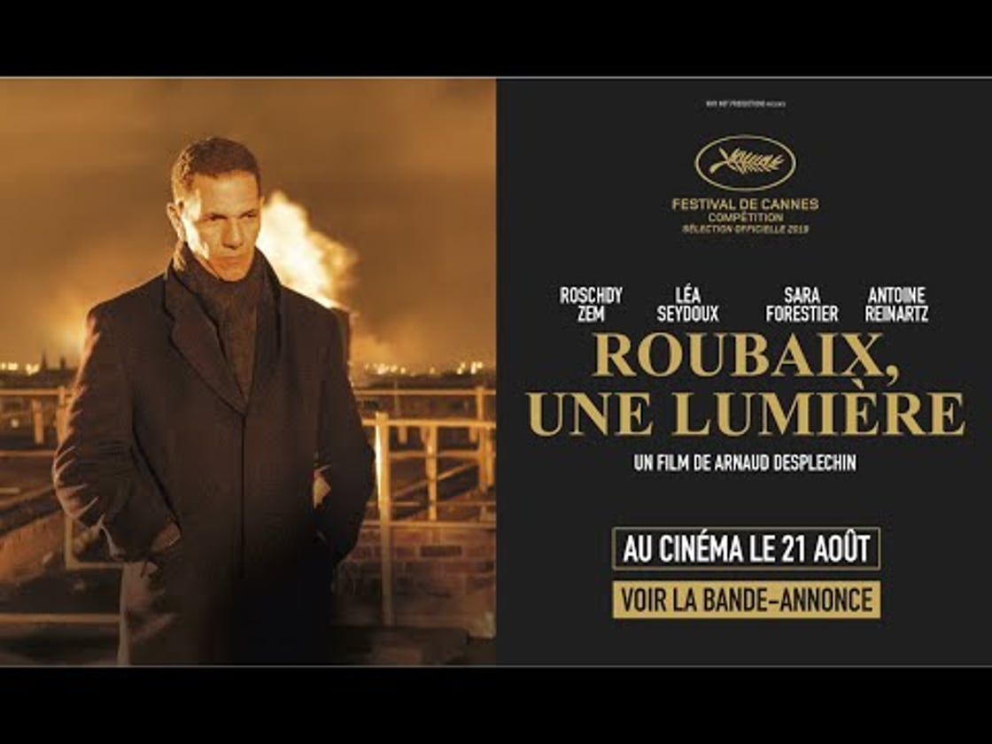 Bande annonce de Roubaix, une lumière