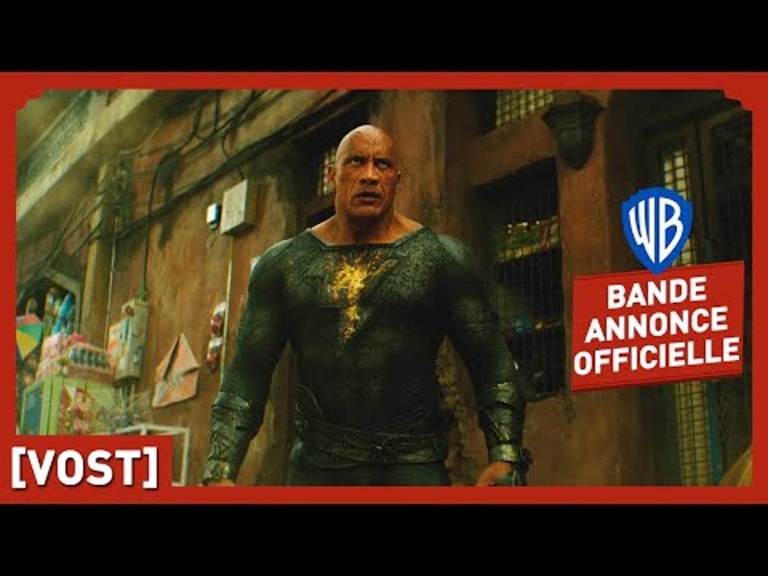 Bande annonce de Black Adam (VOST)