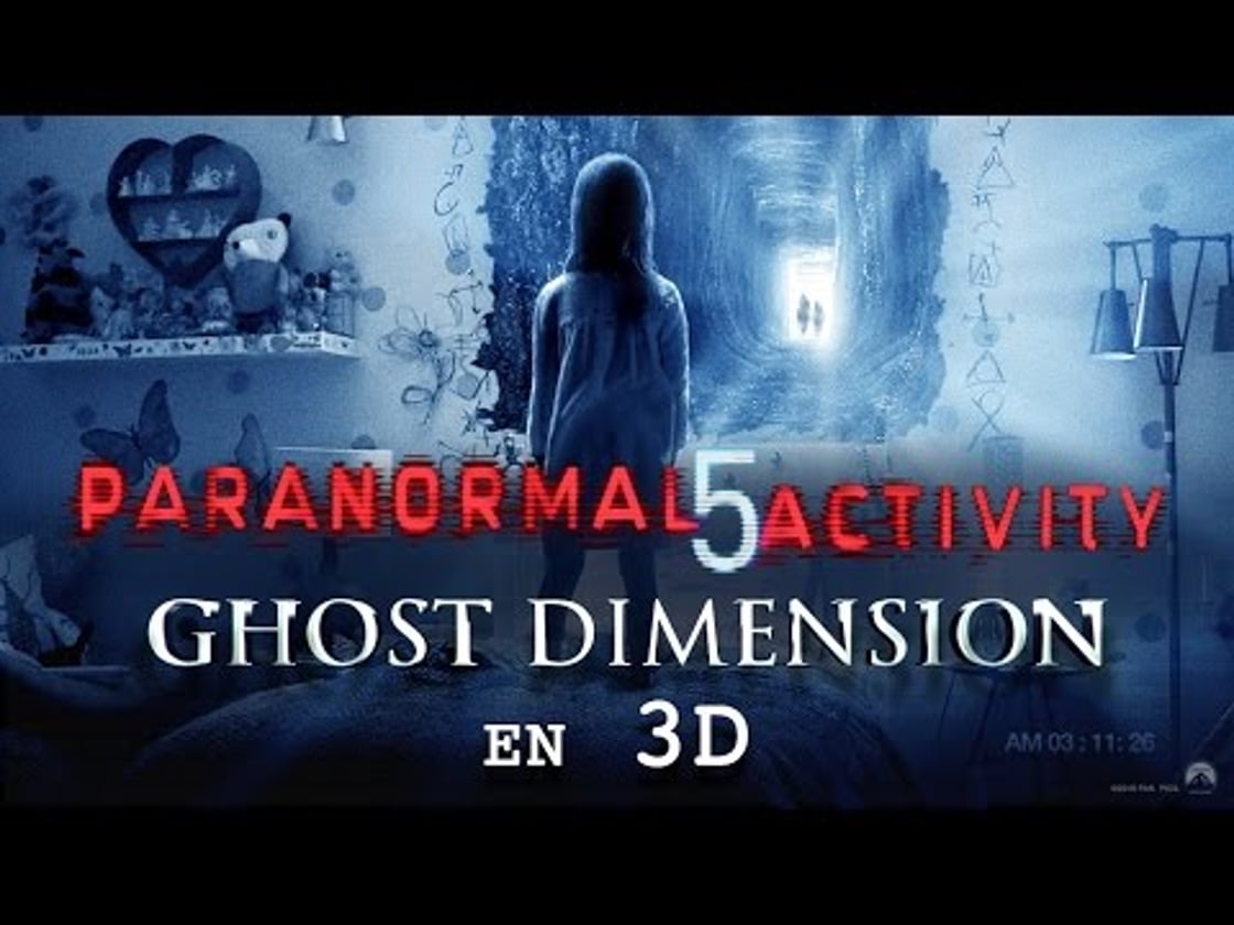 Bande annonce de PARANORMAL ACTIVITY 5 GHOST DIMENSION (VF)