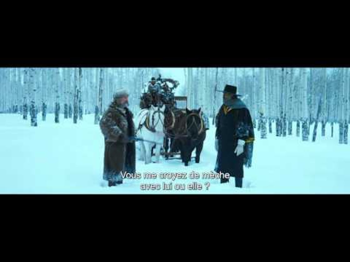 Bande annonce de Les Huit Salopards