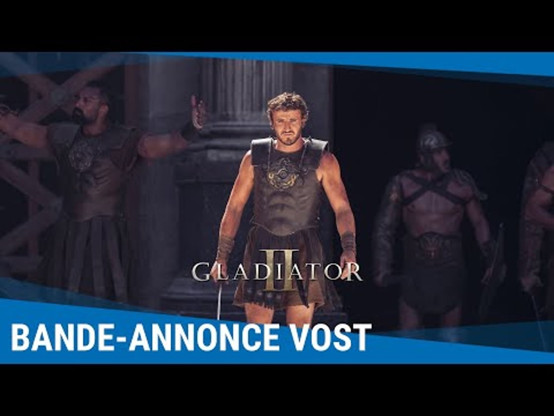 Bande annonce de Gladiator II (VOST)