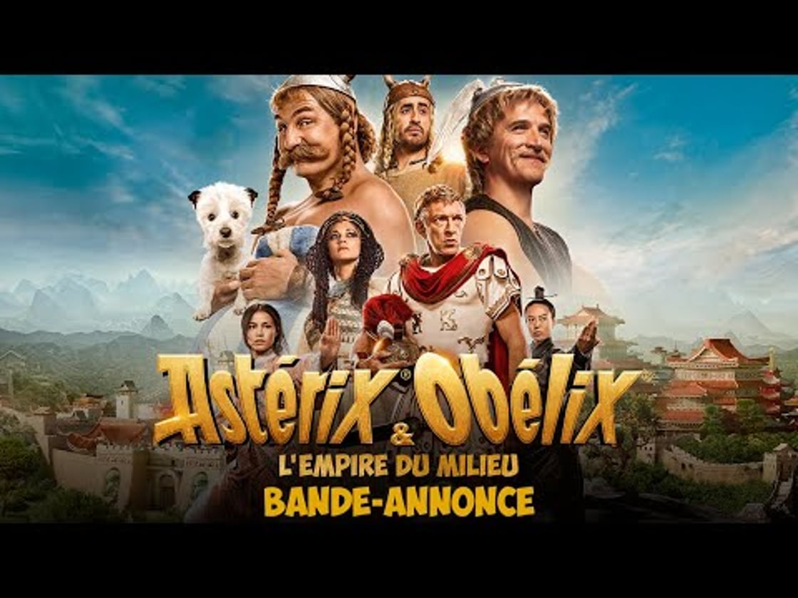 Bande annonce de Astérix et Obélix : L’empire du milieu