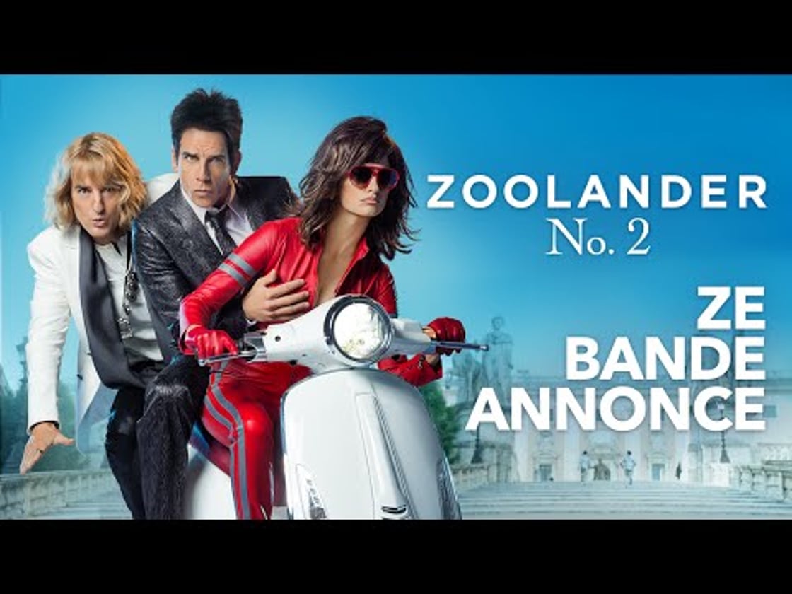 Bande annonce de Zoolander 2 (VF)