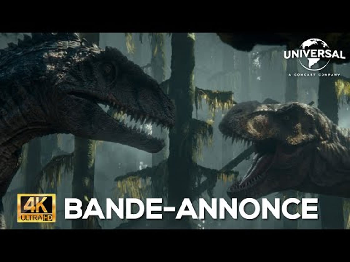Bande annonce de Jurassic World : Le Monde D'après (VF)