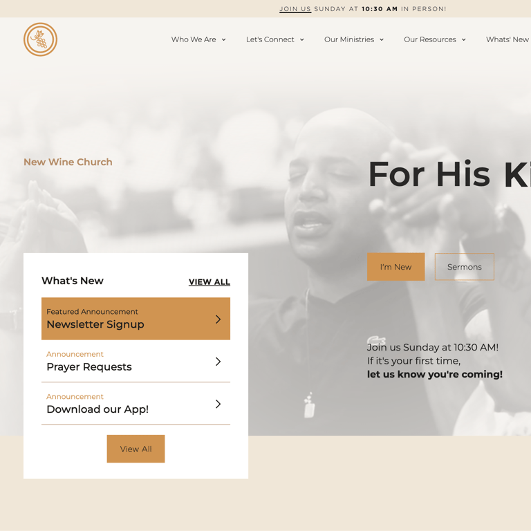 New Wine Church Lynchburg VA