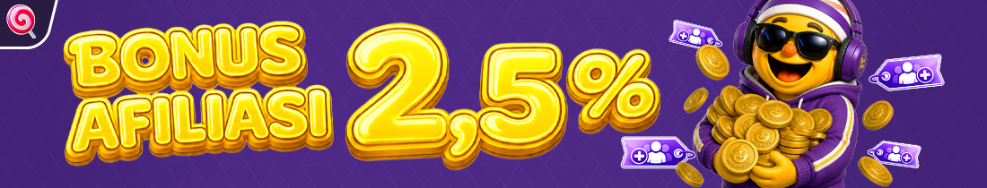 BONUS AFILIASI 2.5%