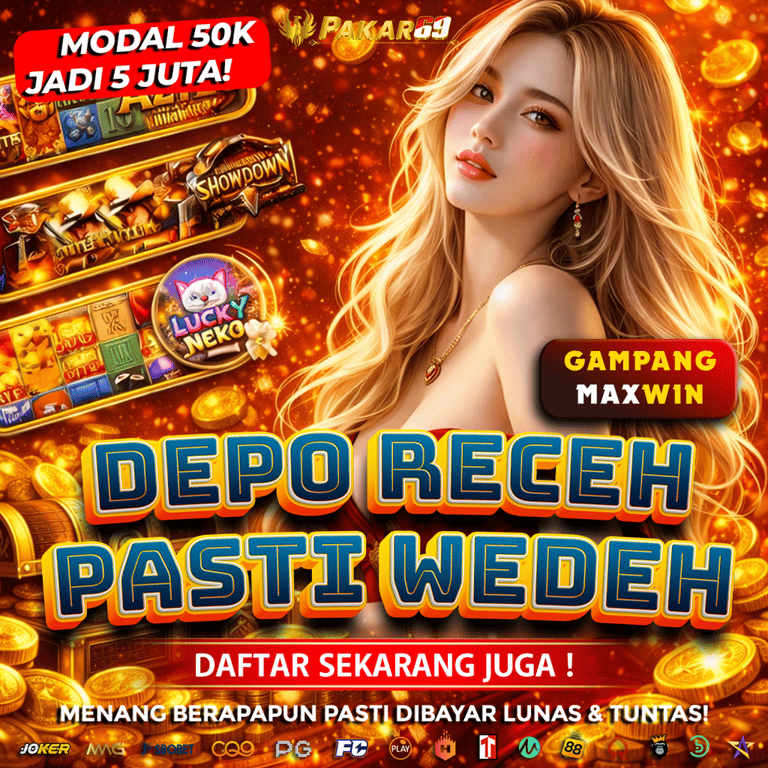 PAKAR69: Situs Slot Gacor Resmi Dan Terpercaya Depo 10K Pecah Maxwin Hari Ini image 1