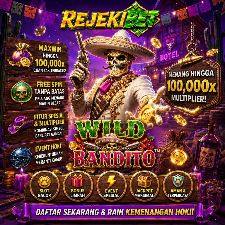 REJEKIBET # Situs Slot Bet 200 Perak Wild Bandito Cuan 100k