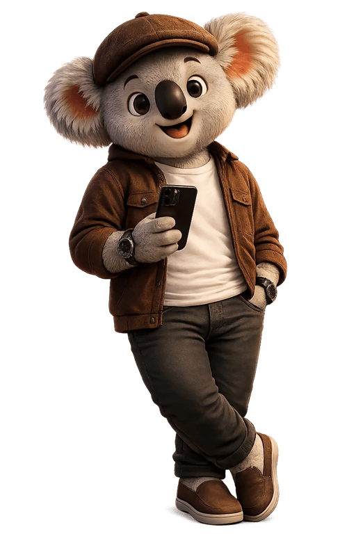 Bro Koala — Maskot KOKO55