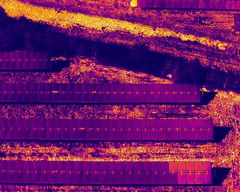 H30T thermografische Aufnahme bei 45m AGL