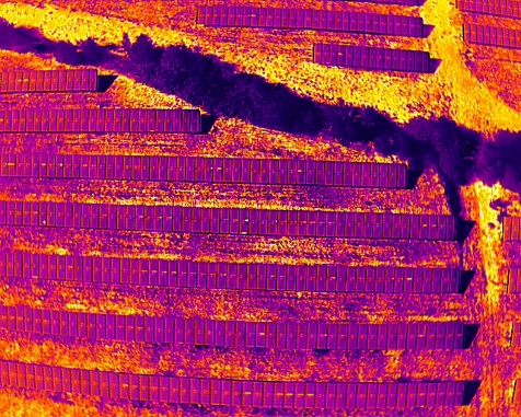 M3T thermografische Aufnahme bei 65m AGL