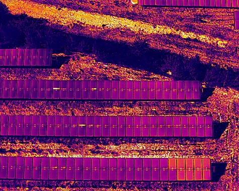 M4T thermografische Aufnahme bei 45m AGL