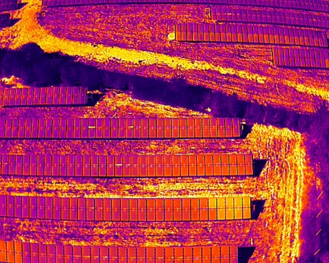 M3T thermografische Aufnahme bei 45m AGL