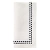 Pearls Black Napkin Set