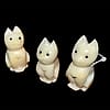 Cat Kitten Tagua Carvings, Decor, Whale Miniature, Tagua Ornaments, Decoration, Christmas tree decor NEW