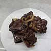 Pecan Walnut Raspberry Chocolate Bars