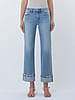 Energetic Mid Rise Wide Leg Jean