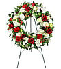 Passionate Faith Sympathy Wreath