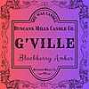G'Ville Soy Wax Candle | Blackberry Amber