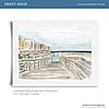 Long Beach Boardwalk with Ticket Booth - 5"x7" Limited Edition Print