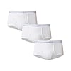 Hanes Men's White Comfortsoft Tagless Briefs - 3 Pk
