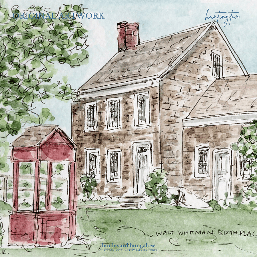 Huntington - Walt Whitman 4x6 