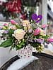 Valentines Day Container with Mix Flowers