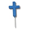 Cross Lollipop - Blue Chocolate