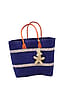Shebobo Havana Sisal Basket Bag with Starfish Charm