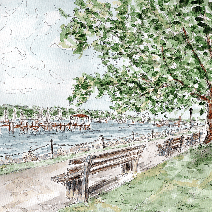 Northport - Northport Village Park  8x10