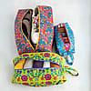 Set of 3 Pack & Go Cubes - Bright Floral