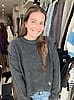 Exposed Seam Crop Sweater