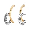 Marisa Hoops Gold/Crystal