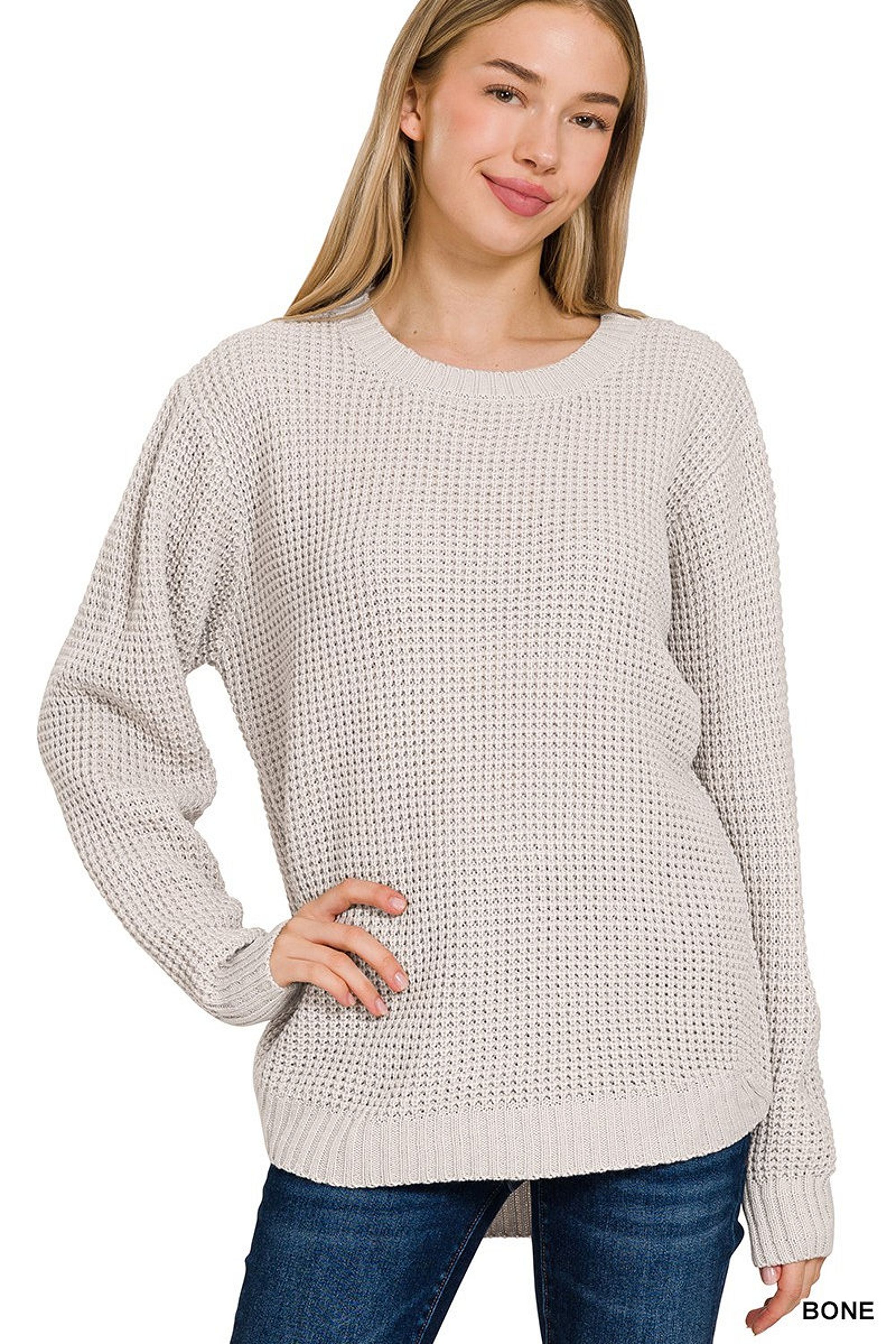 Mikayla Hi- Lo Sweater 