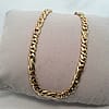 men lady 18K yellow solid real GOLD Figure8 fancy bracelet 8 1/2'' 21.70GR