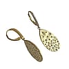 Matte Gold Pave Scatter Earrings