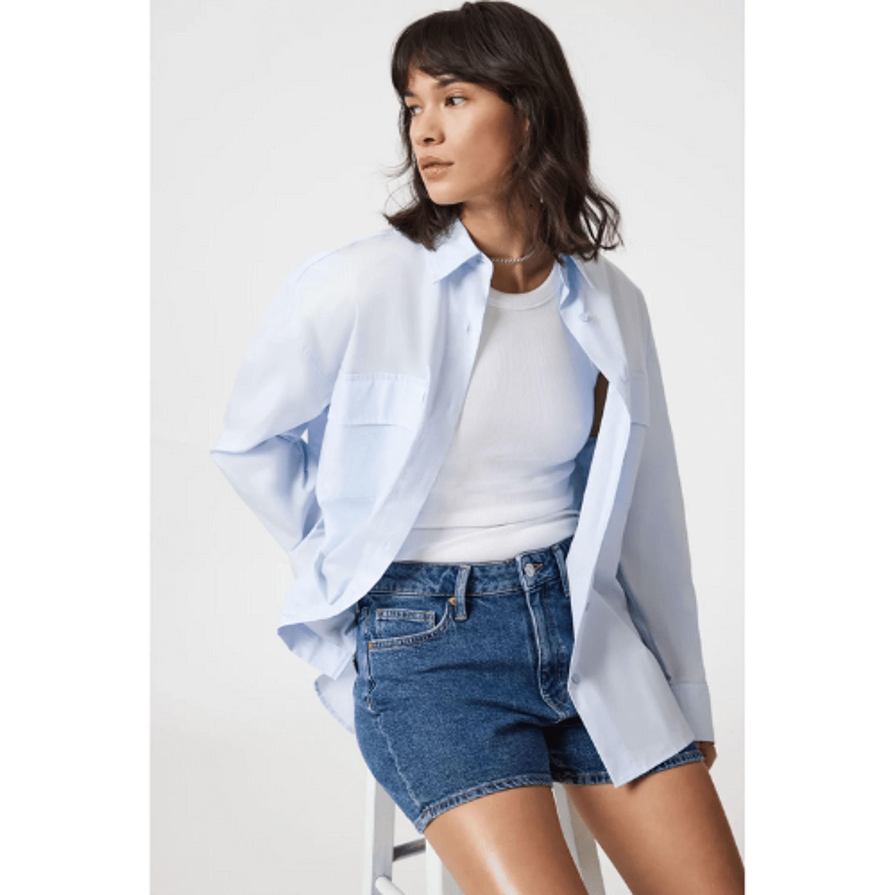 Mavi-Heidi Dark DN 90's Shorts