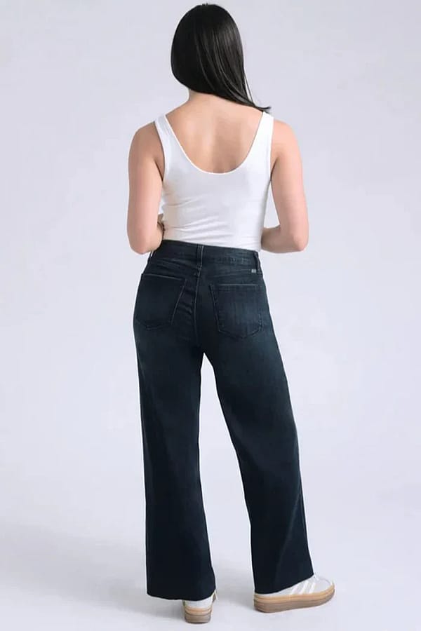 High Rise Wide Leg Jean