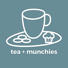 tea + munchies