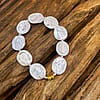 Genuine Coin Pearl Bracelet 