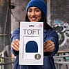 Toft Learn to Knit Hat Kit - Blue