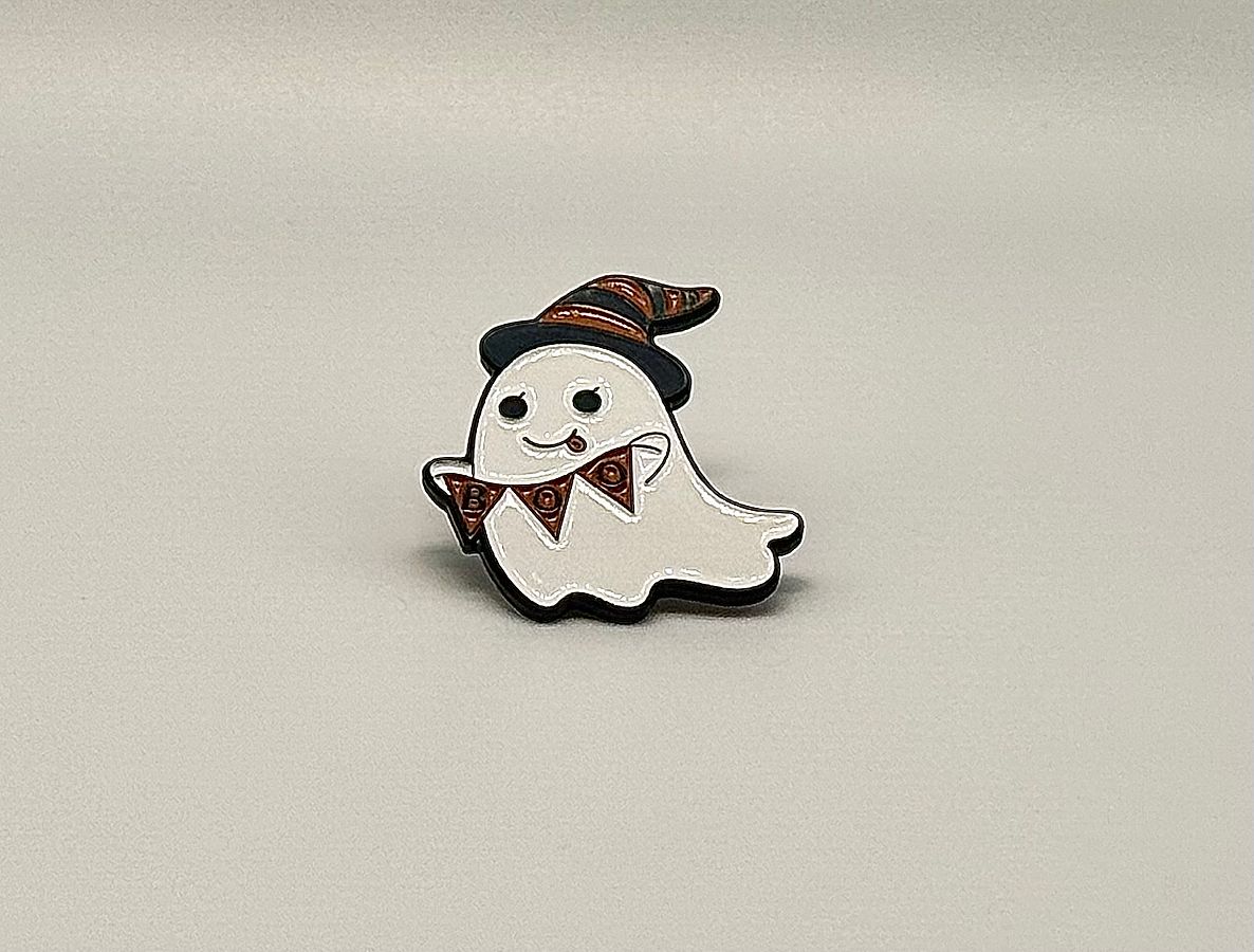 “Haunted Hotties” Ghost Pin Set (4-Pack, Limited Edition)