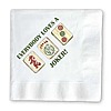 Mahjong Cocktail Napkins