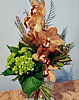 Brown Orchid Arrangement