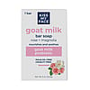 Kiss My Face Goat Milk Rose And Magnolia Bar Soap, 5oz